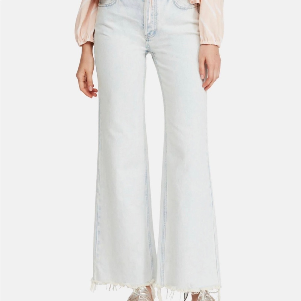 Free people acid wash jeans